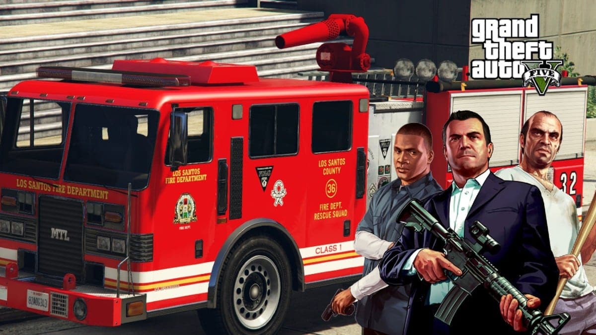 How to get a fire truck in GTA V: Fire station locations